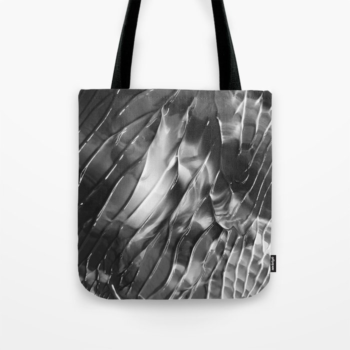 Abstract 808 Black and White Tote Bag