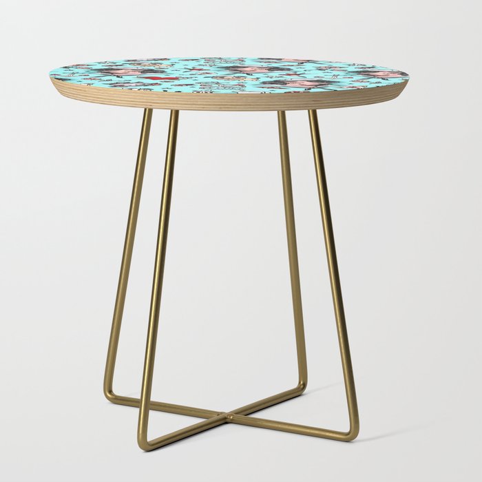 Suzy Sailor Light Blue Side Table By Fluff
