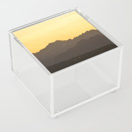 Layered Mountains Acrylic Box