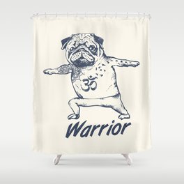 Be a Warrior Shower Curtain