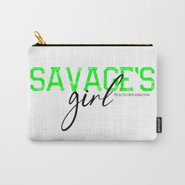 SAVAGE'S GIRL BLACK Carry-All Pouch