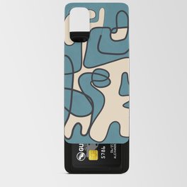 Abstract Line Art 12 Android Card Case