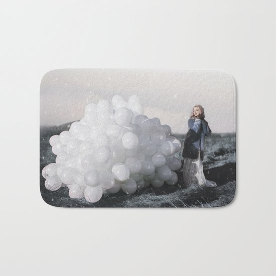 Balloon storm Bath Mat