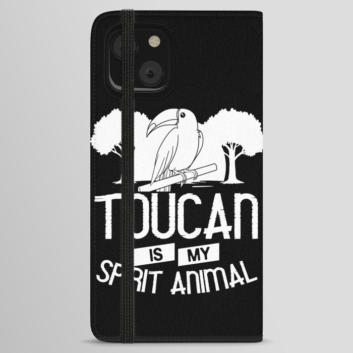 Toucan Bird Animal Tropical Cute iPhone Wallet Case