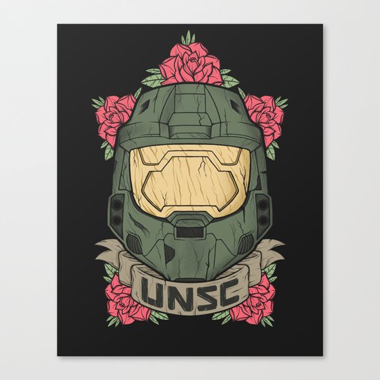 Halo UNSC Canvas Print