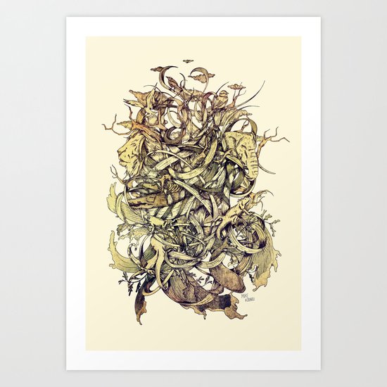 Water,Earth & Air | VACANCY zine | Art Print