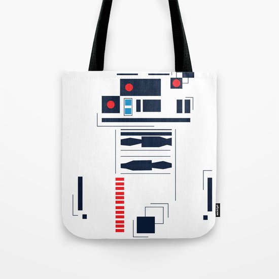 R2D2 Abstract Tote Bag