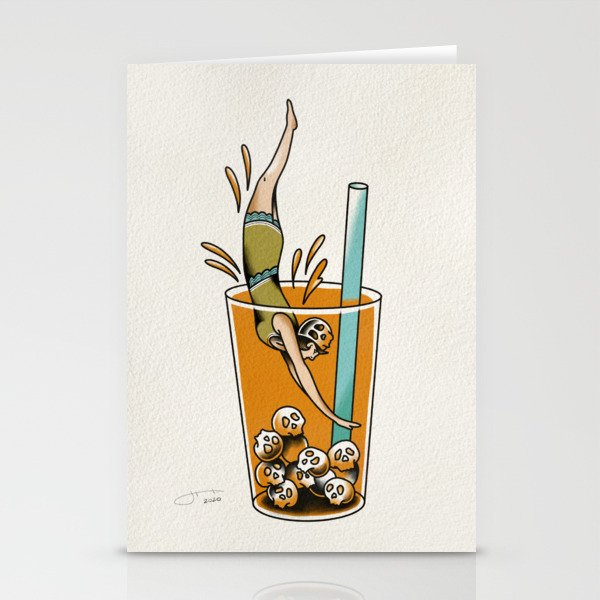Dive Right In Stationery Cards