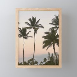 Golden Hour in Kauai Framed Mini Art Print