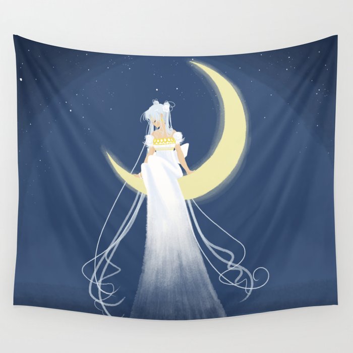 Moon Princess Wall Tapestry