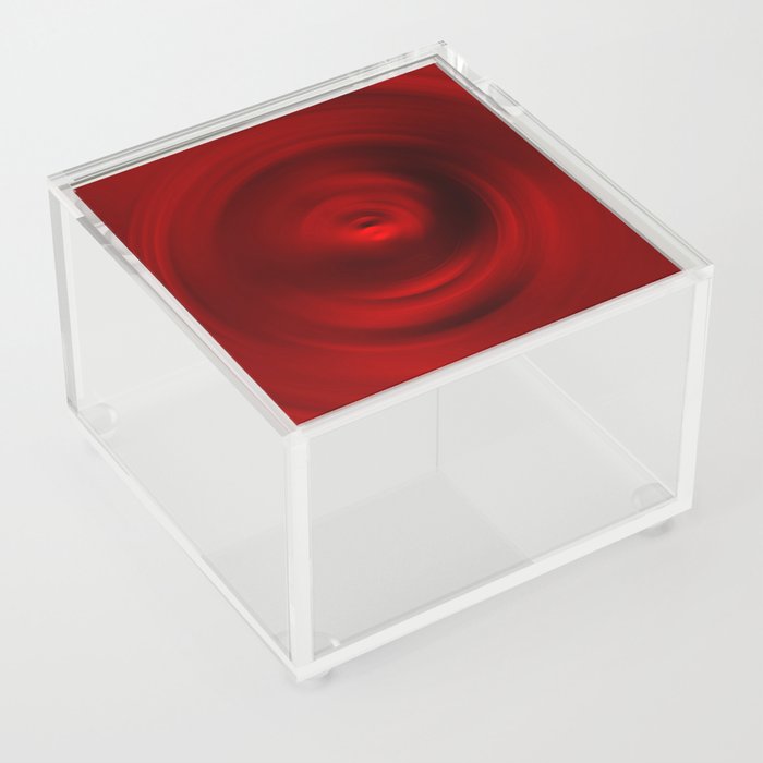 Luxury Red Acrylic Box