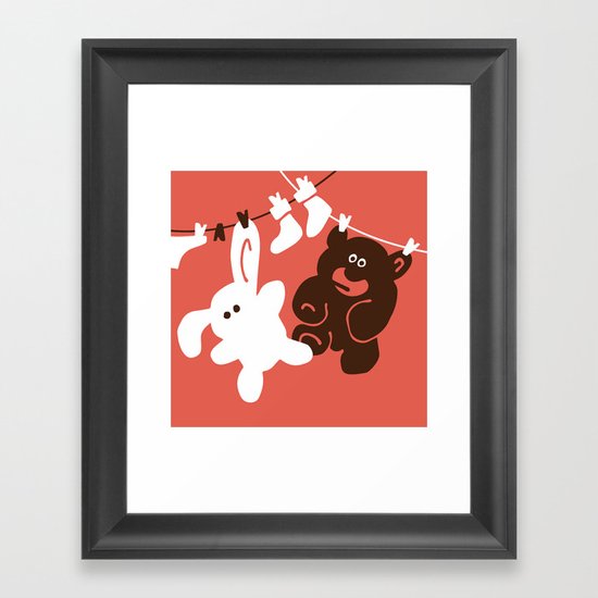 The Day We Met Framed Art Print