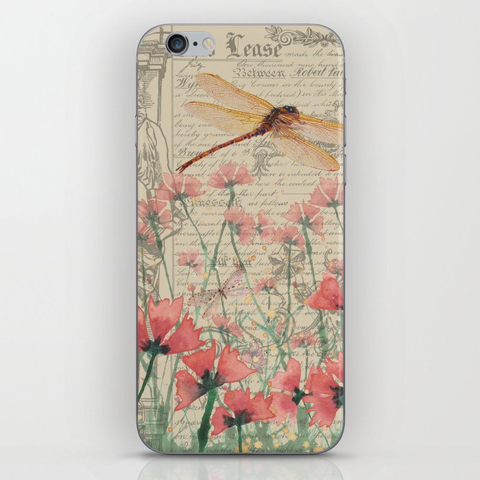 Dragonfly Deeds iPhone Skin