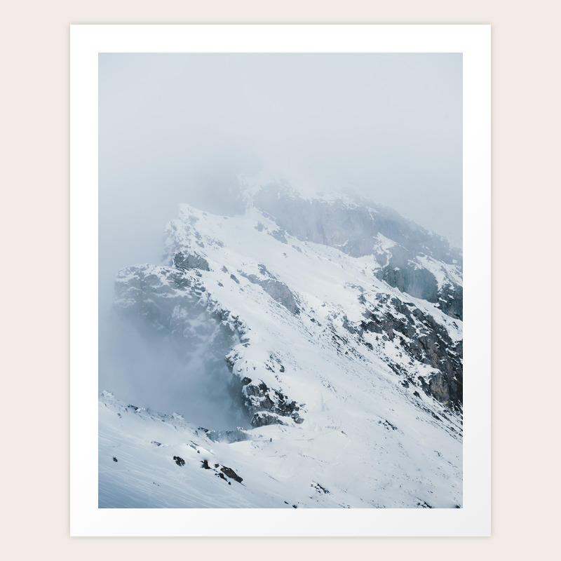 Old Mountain Minimalist Landscape Photography Art Print By Regnumsaturni Society6