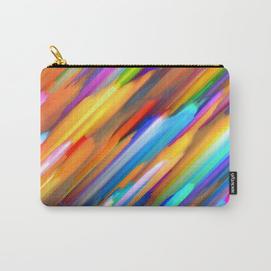 Colorful digital art splashing G391 Carry-All Pouch