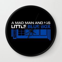 Mad man Wall Clock | Timelord, Traveler, Outerspace, Amypond, Whovian, Timetravel, Doctorwho, Travel, Tardis, Digital 