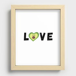 Avocado is Love Recessed Framed Print