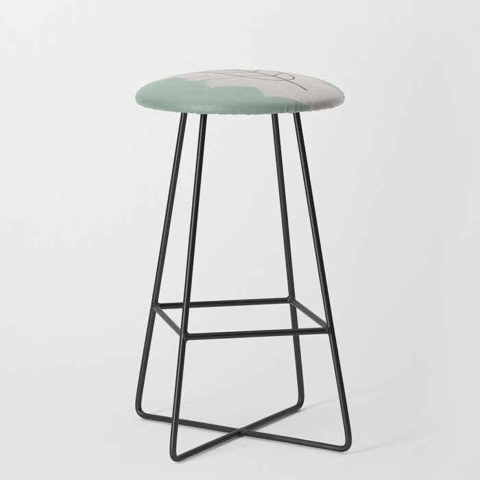 Willow Leaf Bar Stool