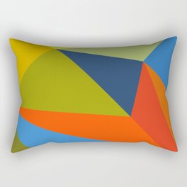 abstract geometric design for your creativity    Rectangular Pillow