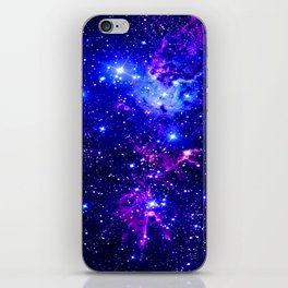 Fox Fur Nebula Galaxy blue purple iPhone Skin | Purple, Dormdecor, Universe, Galaxy, Sci-Fi, Digital, Pop Art, Stars, Galaxydreamsdesigns, Foxfurnebula 