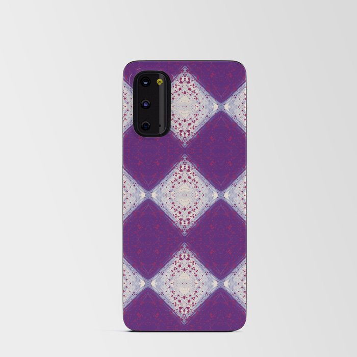 Diamond Tragedy Purple Android Card Case