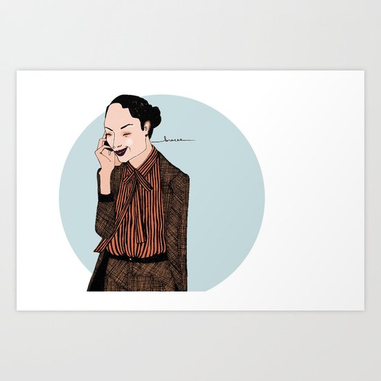 Braces Art Print
