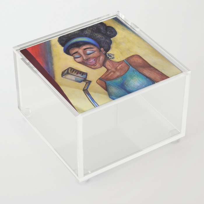 Blues Lady Acrylic Box
