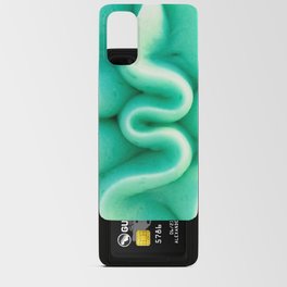 Teal Cupcake Frosting Android Card Case