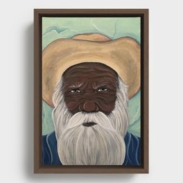 "Granjero Cubano" Framed Canvas