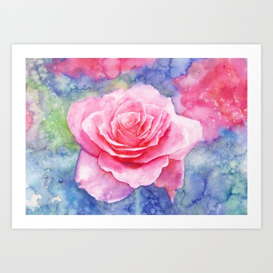 And the rain stopped Art Print