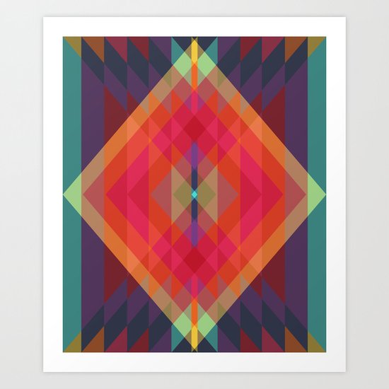 Tribal VIII Art Print