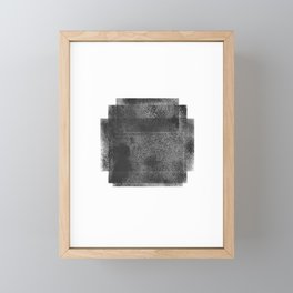Iteration of the Square Framed Mini Art Print