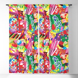 Japanese Candy Blackout Curtain
