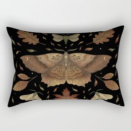 Autumn Moth Rectangular Pillow