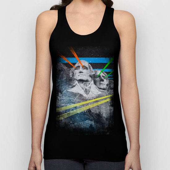Mt Rushmore, Yo Unisex Tank Top