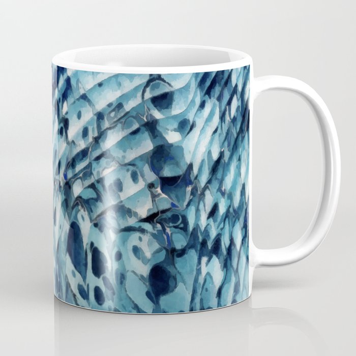 Blue marbling vintage Coffee Mug