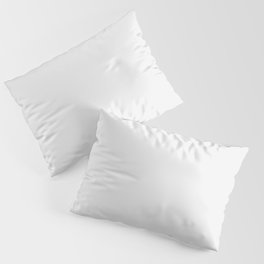 Snowflake White Pillow Sham