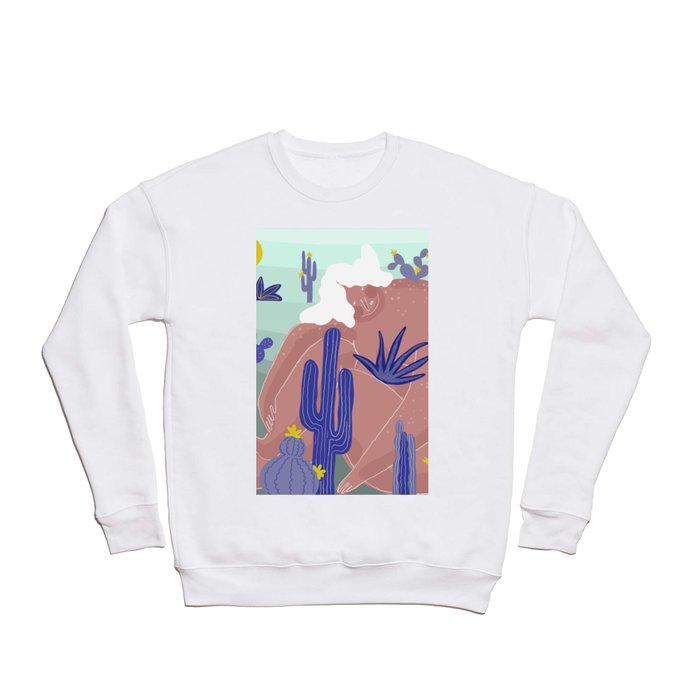 Cactus Giant  Crewneck Sweatshirt