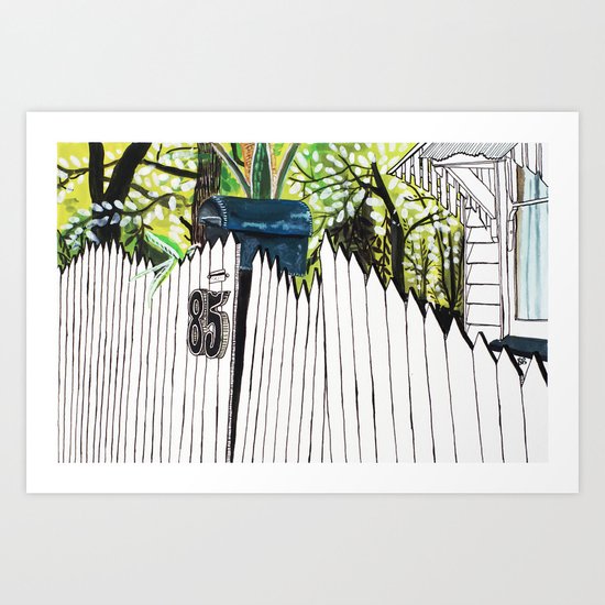 Number eighty-five Art Print