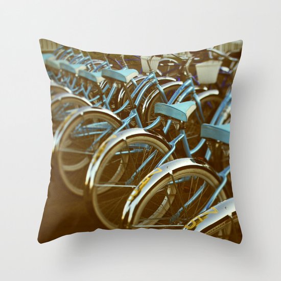 Cycle #3 Throw Pillow