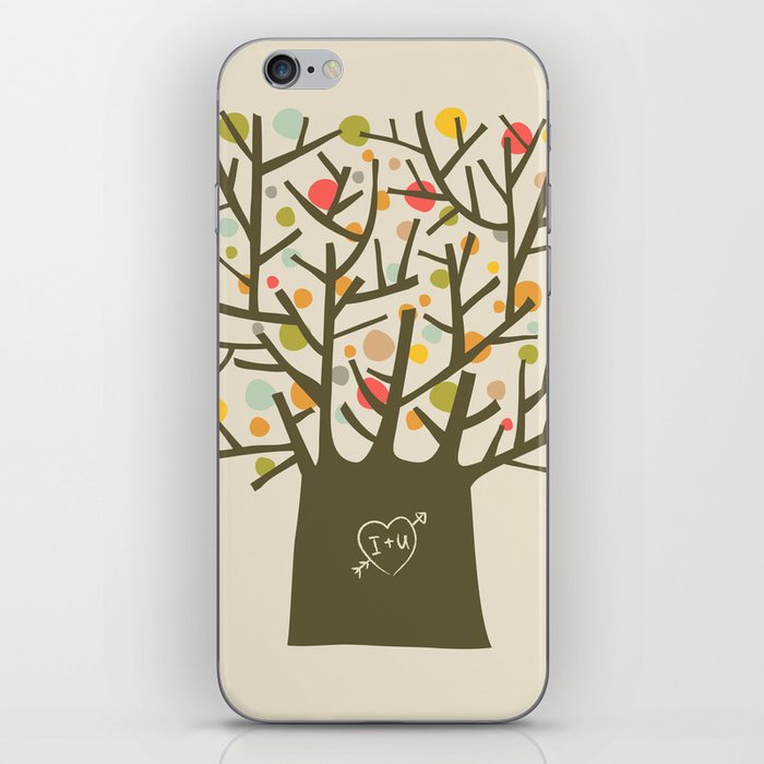 The "I love you" tree iPhone Skin