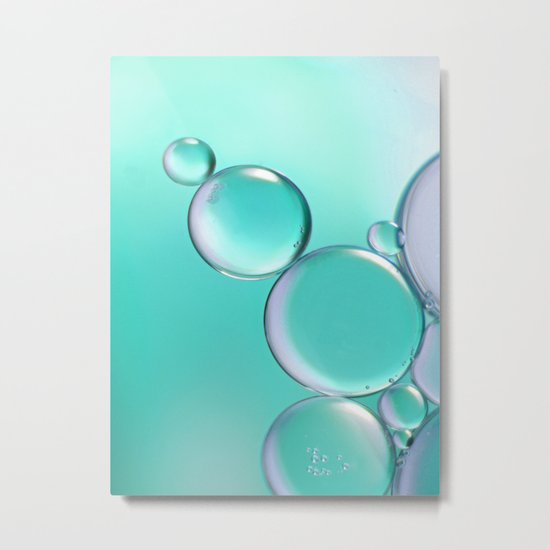 Aquamarine Metal Print