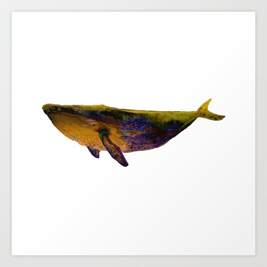 Down by the sea Art Print