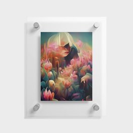 Flower Girl Floating Acrylic Print