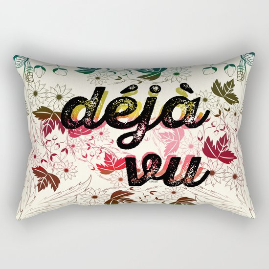 Deja vu Rectangular Pillow