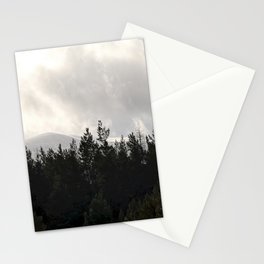 Winter Drama in the Cairngorm Mountains   Stationery Card