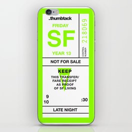Transportation SF iPhone Skin