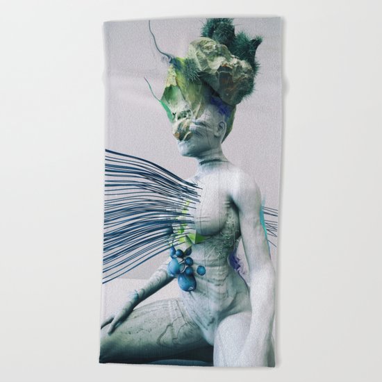 Nebbia Beach Towel