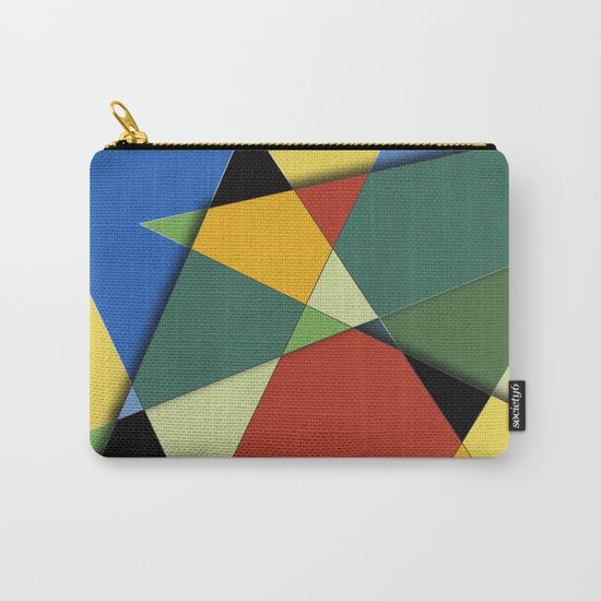 Abstract #323 Vincent's Palette Carry-All Pouch