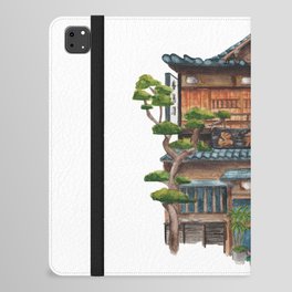 Watercolor - Japanese sushi restaurant  iPad Folio Case
